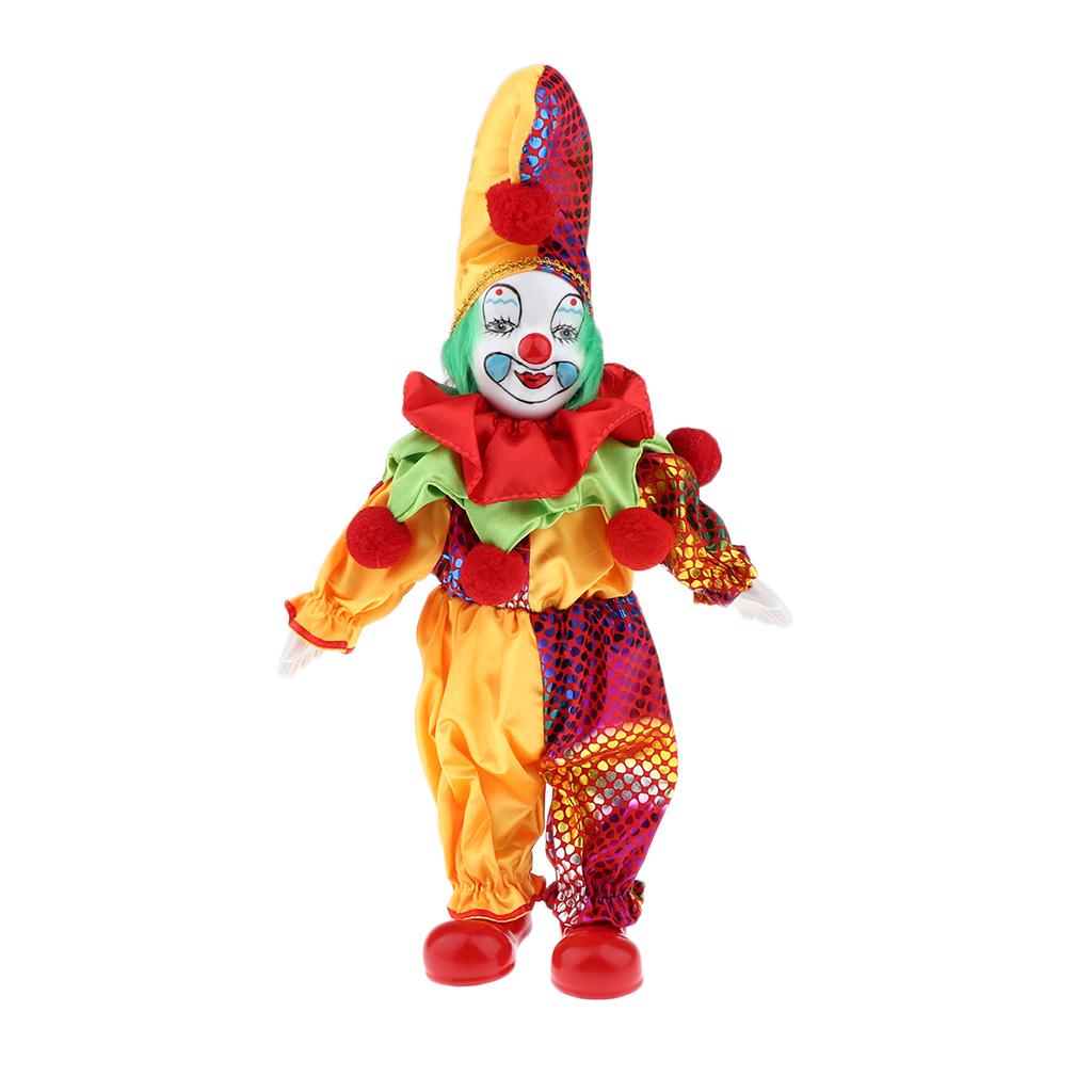 Vintage Collectible Clowns - Antiek keramiek clown poppen vintage porseleinen