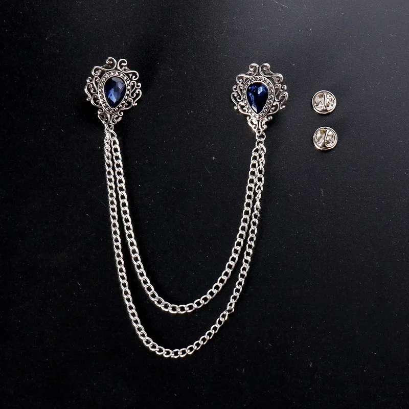 Vintage Collectible Item - Elegante vintage legering strass grote broche