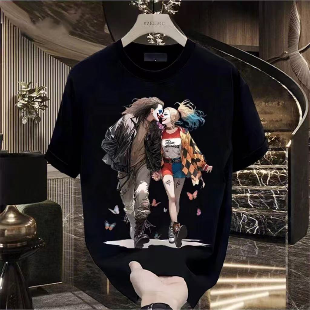 Vintage Collectible Clowns - Trendy heren T-shirt met clownprint, korte