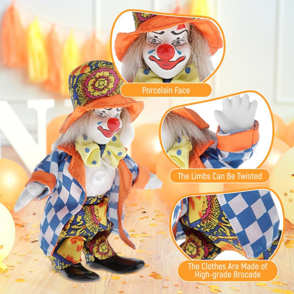 Keramische porseleinen nar-clo - Vintage Collectible Clowns recensie en prijs