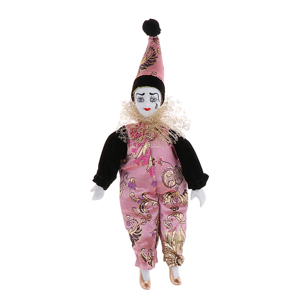 22 cm porseleinen clownpoppen, - Vintage Collectible Clowns recensie en prijs