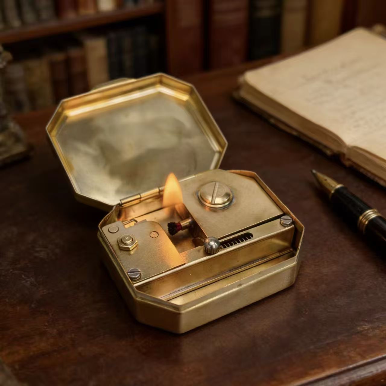 Vintage puur koperen gear kero - Vintage Collectible Accessories recensie en prijs