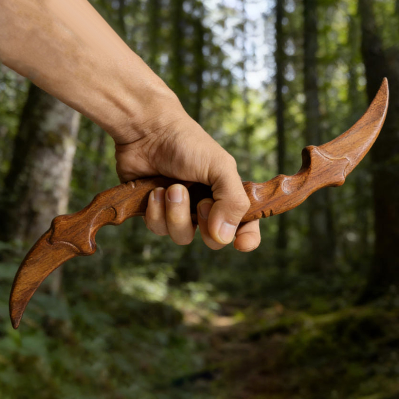1/2 stuks Gouden Sandelhout Kl - Vintage Collectible Knife recensie en prijs