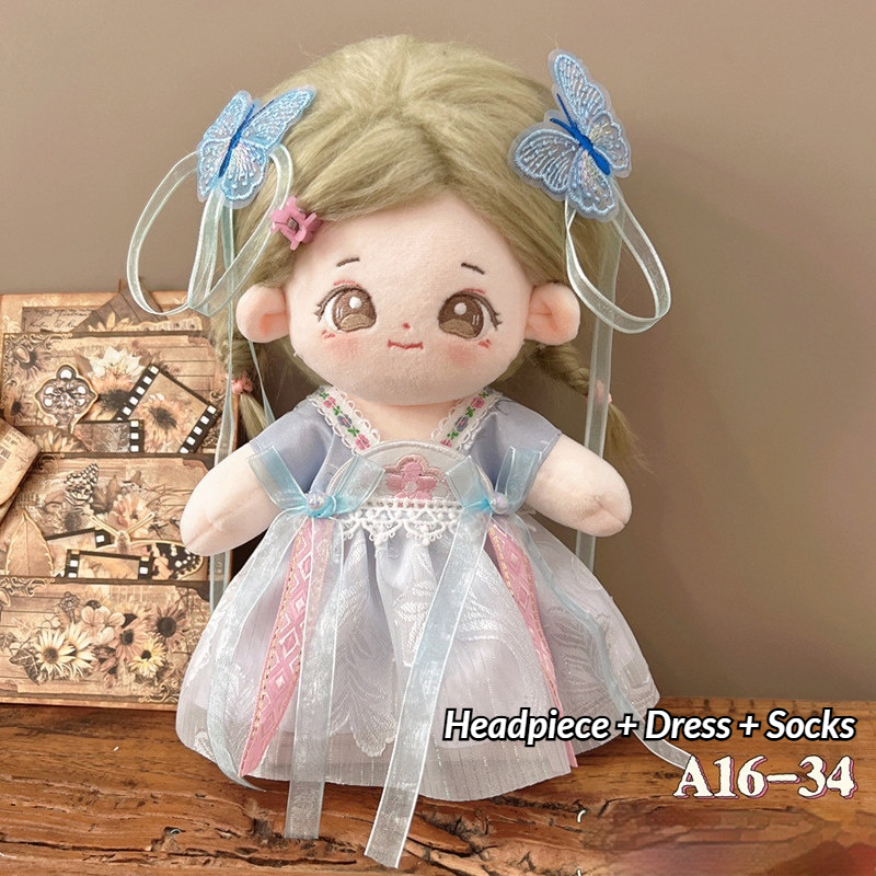 Chinese stijl Hanfu poppenoutf - Vintage Collectible Accessories recensie en prijs