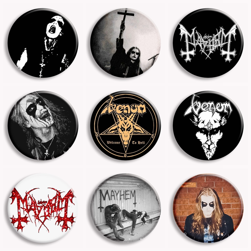 Rock Mayhem Band Zachte Knop P - Collectible Vintage Brooches recensie en prijs