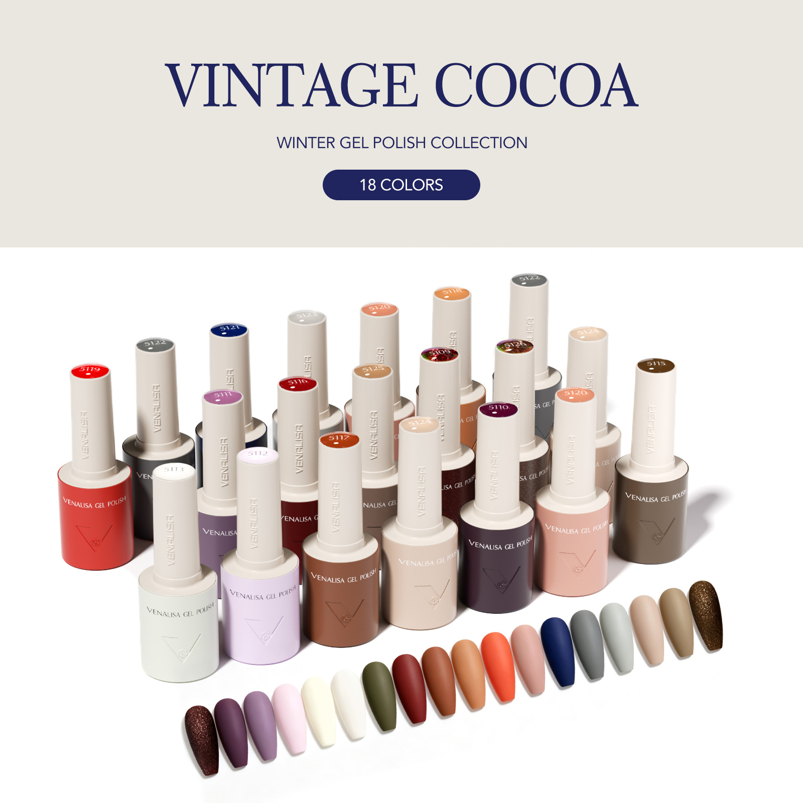 VENALISA V7 Gel Nagellak 18 Kl - Vintage Collectible Bottles recensie en prijs