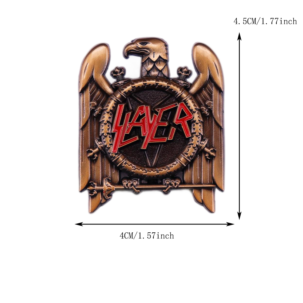 1pc Retro Heavy Metal Band Pop - Collectible Vintage Brooches recensie en prijs