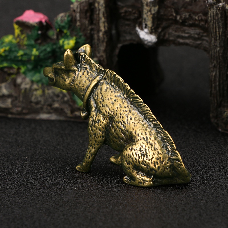 Messing Hyaenidae met ogen Sta - Vintage Collectible Accessories recensie en prijs