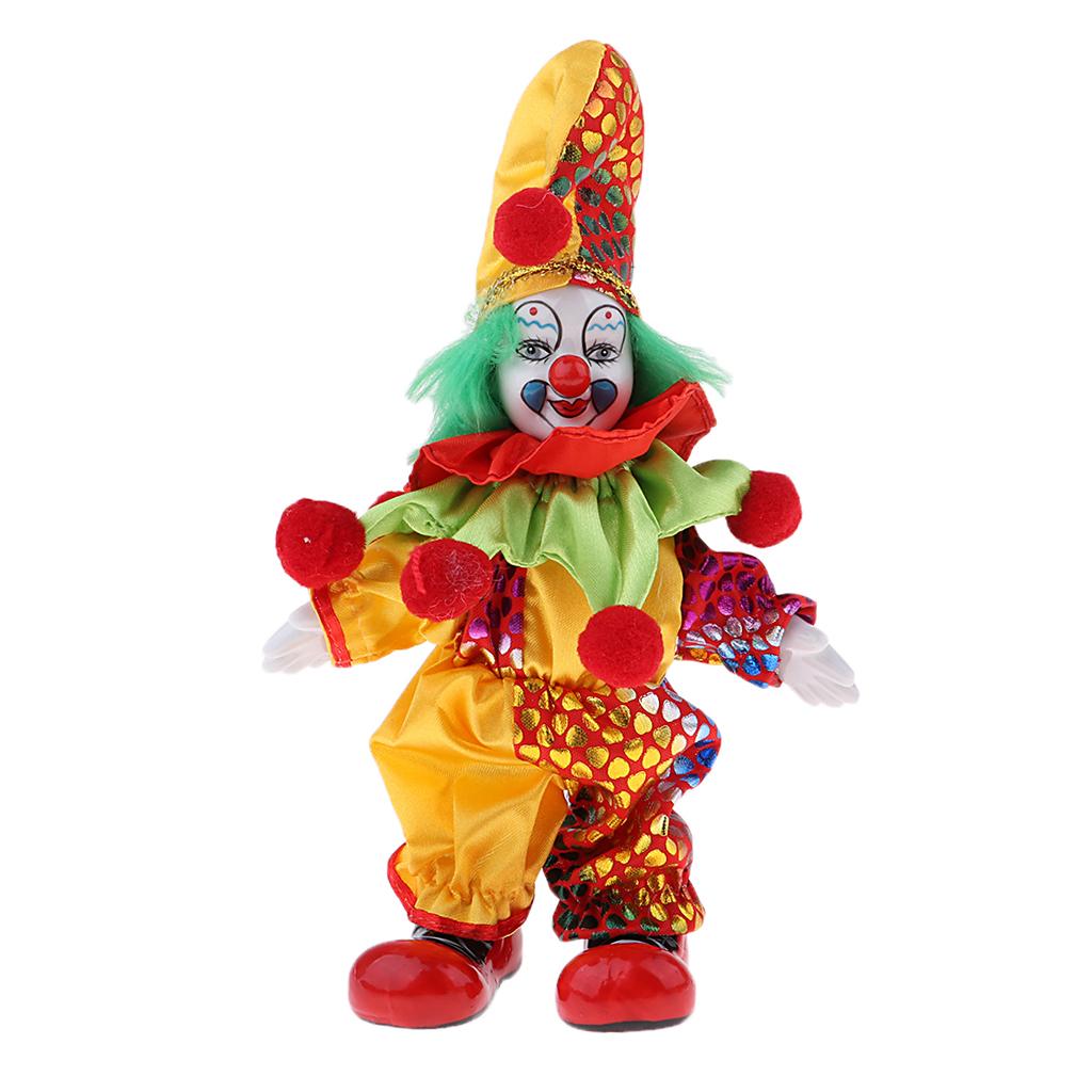 Clownpoppen Porseleinen handge - Vintage Collectible Clowns recensie en prijs