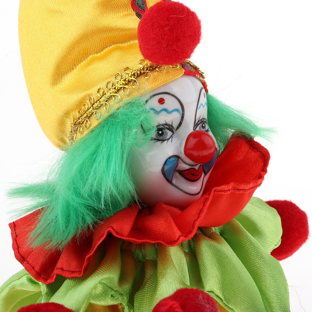 Clownpoppen Porseleinen handge - Vintage Collectible Clowns recensie en prijs