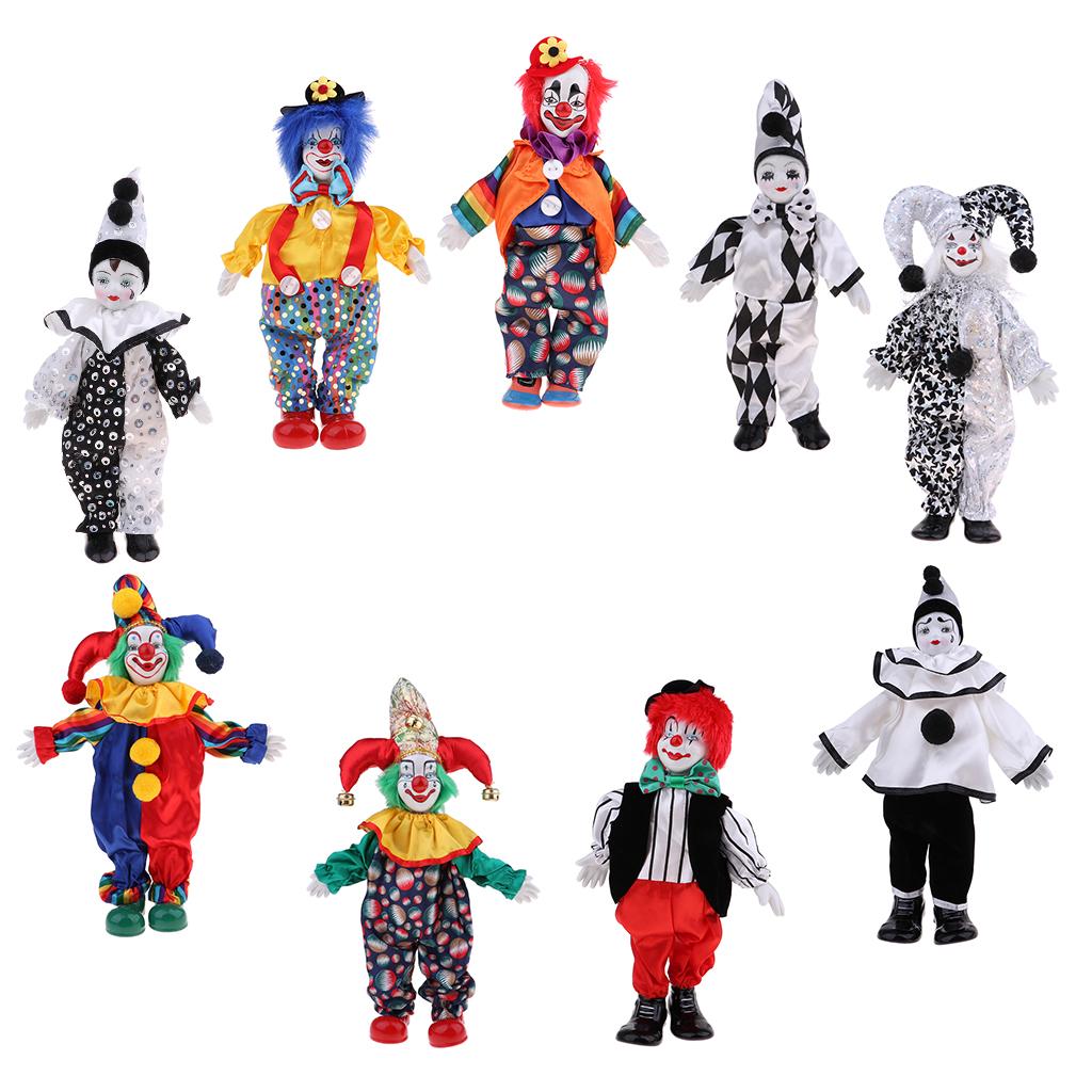 Handgemaakte porseleinen clown - Vintage Collectible Clowns recensie en prijs
