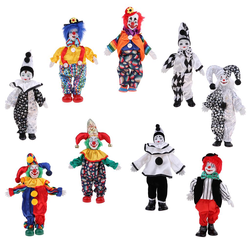 Handgemaakte porseleinen clown - Vintage Collectible Clowns recensie en prijs