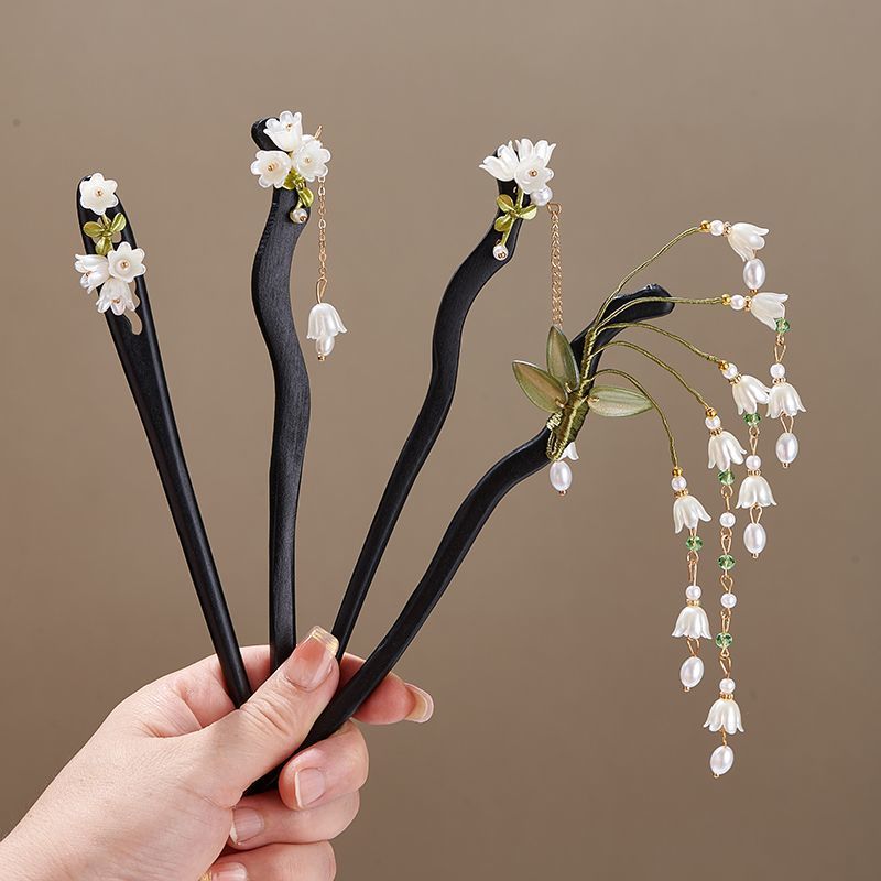 Houten bloem haarspeld Vintage - Vintage Collectible Item recensie en prijs