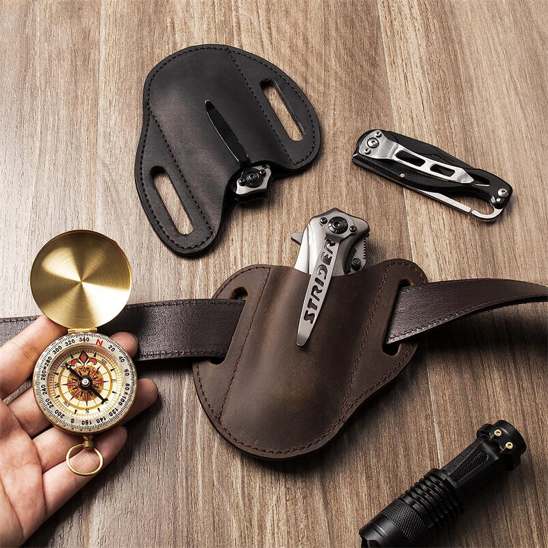 Nieuwe lederen hoes voor vouwm - Vintage Collectible Knife recensie en prijs