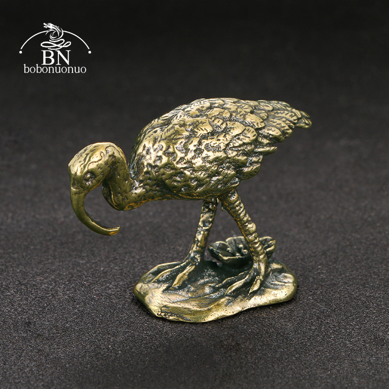 Messing vintage kraanvogelbeel - Vintage Collectible Accessories recensie en prijs