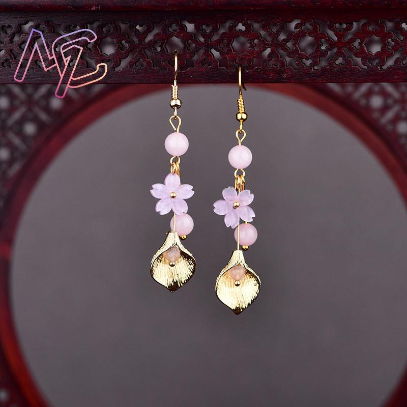 Roze natuurlijke jade bloem oo - Vintage Collectible Item recensie en prijs