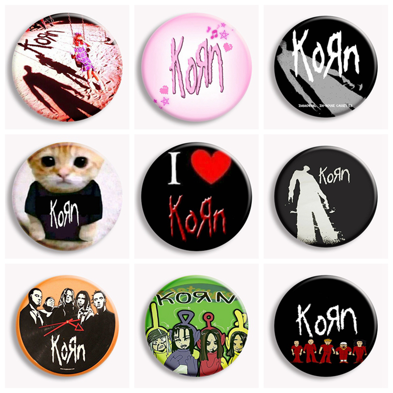 Hip Hop Korn Muziek Rock Band  - Collectible Vintage Brooches recensie en prijs