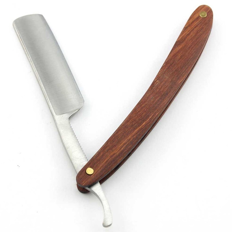 Vintage houten handvat rechte  - Vintage Collectible Knife recensie en prijs