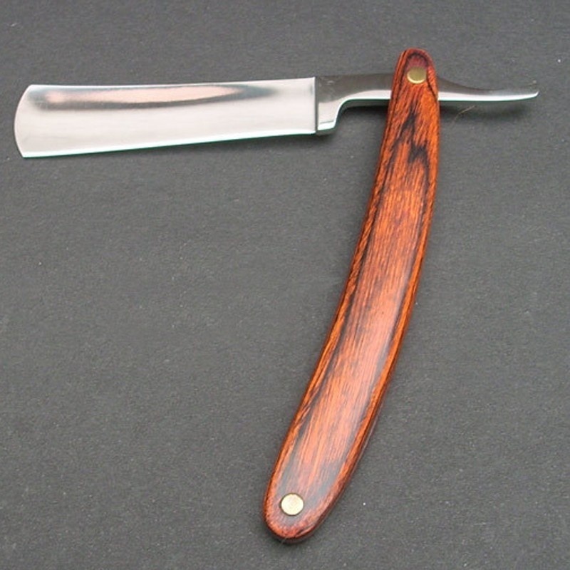 Vintage houten handvat rechte  - Vintage Collectible Knife recensie en prijs