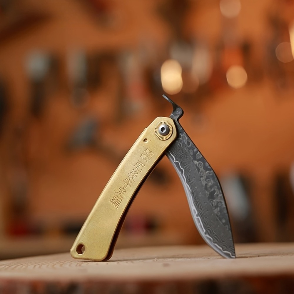 EDC Zakmes Vintage Messing Geg - Vintage Collectible Knife recensie en prijs
