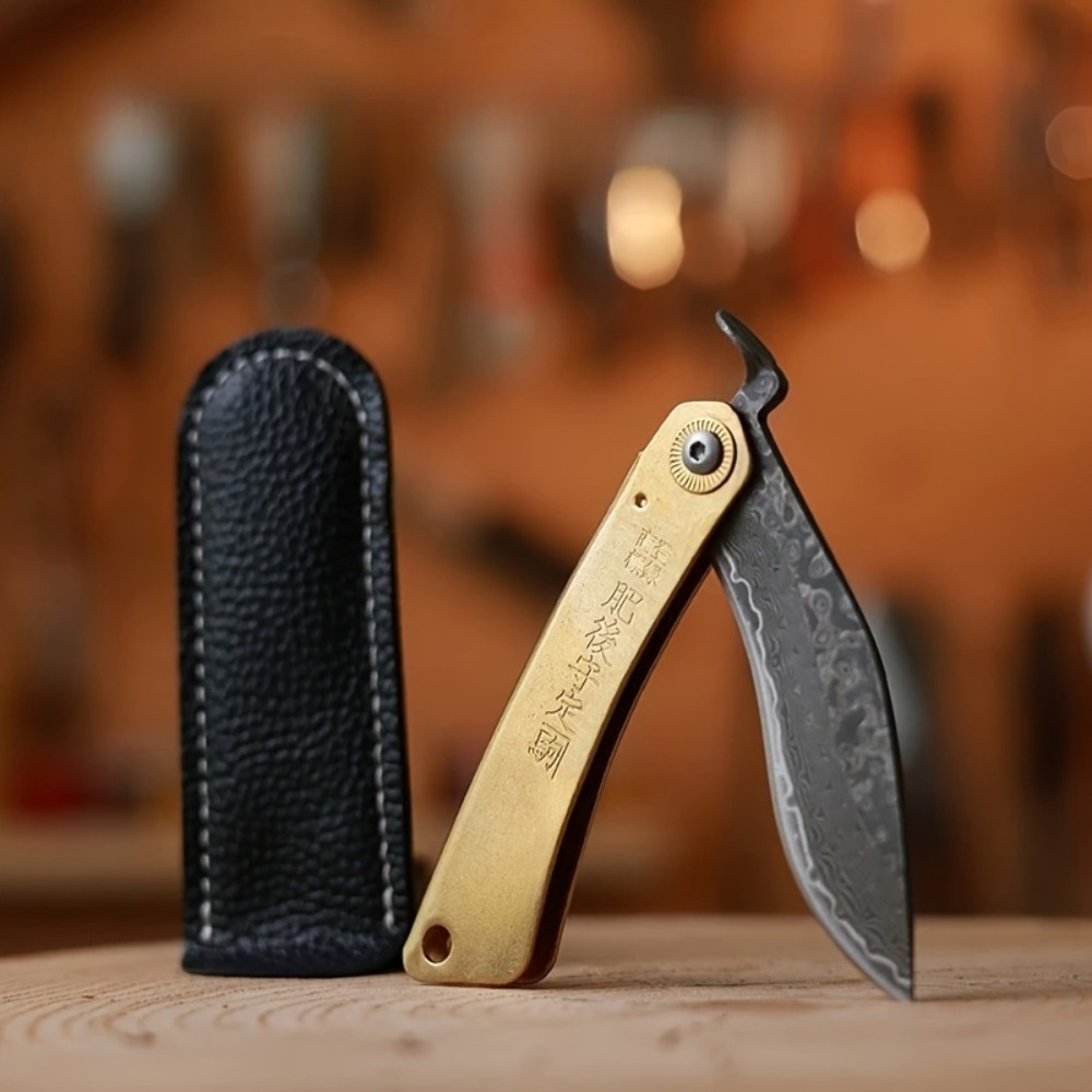 EDC Zakmes Vintage Messing Geg - Vintage Collectible Knife recensie en prijs